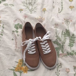 Tan sneakers